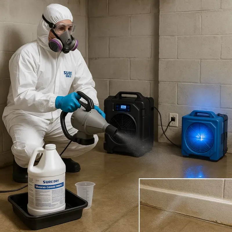 Sanitization and Odor Removal process in Marlboro Meadows, MD